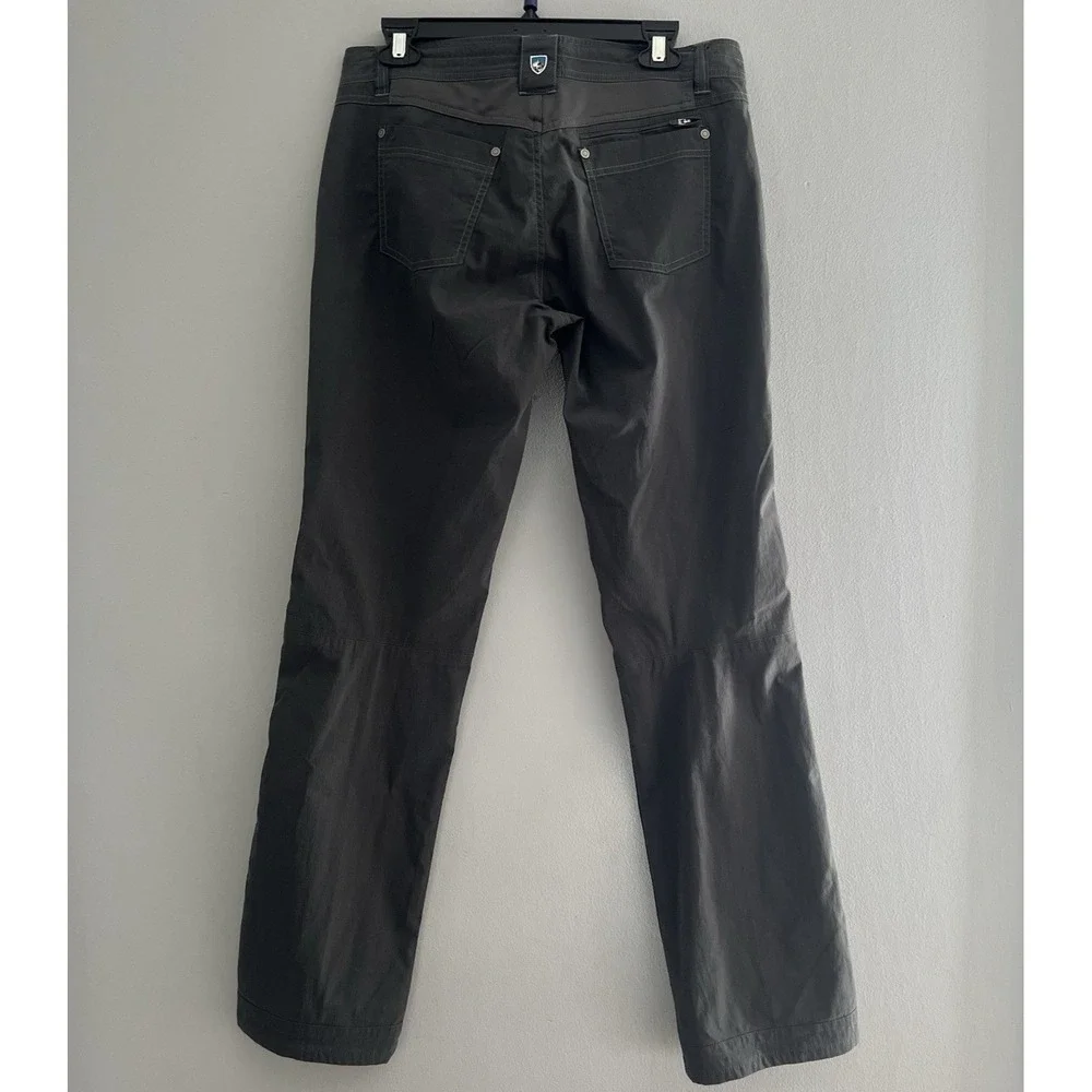 Kuhl Pants Womens Size 8 Regular Gray Outdoor Hiking Stretch Utility Pockets‎